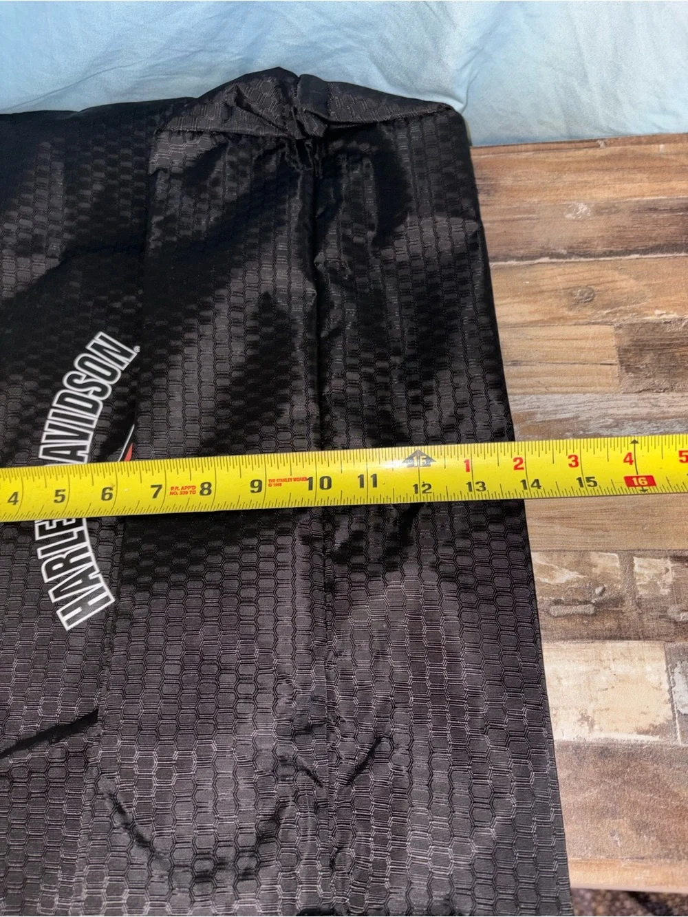Harley-Davidson Black Duffel Tote with Logo Patch